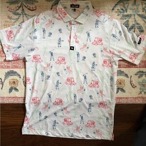 Bad Birdie The Necessities Golf Polo Size L